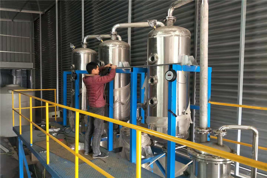 造紙廢水蒸發器的優點：